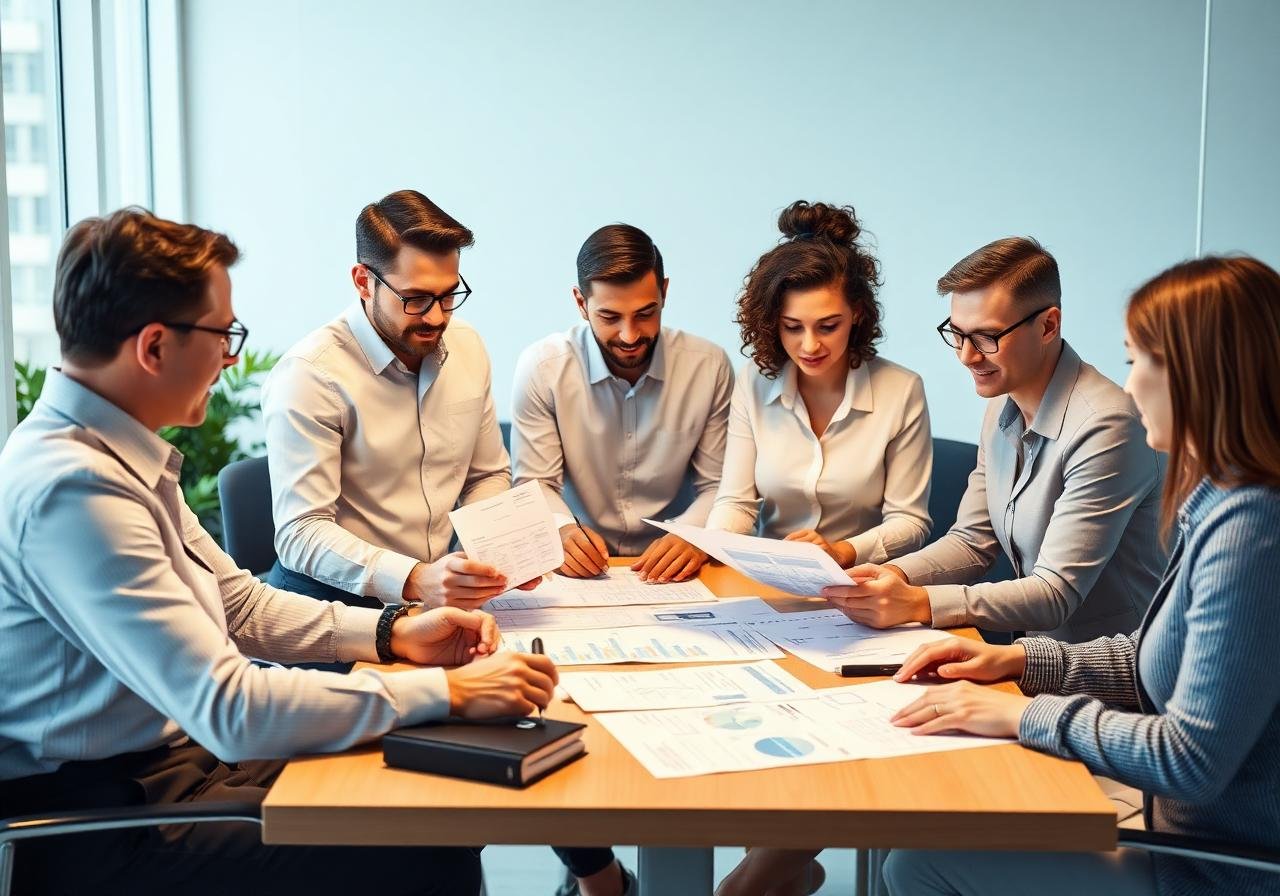 Tax team meeting